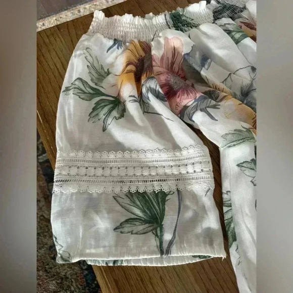 NWOT Luxology off the shoulder sunflower sundress boho vacation summer Size S 🌻 - Picture 4 of 7